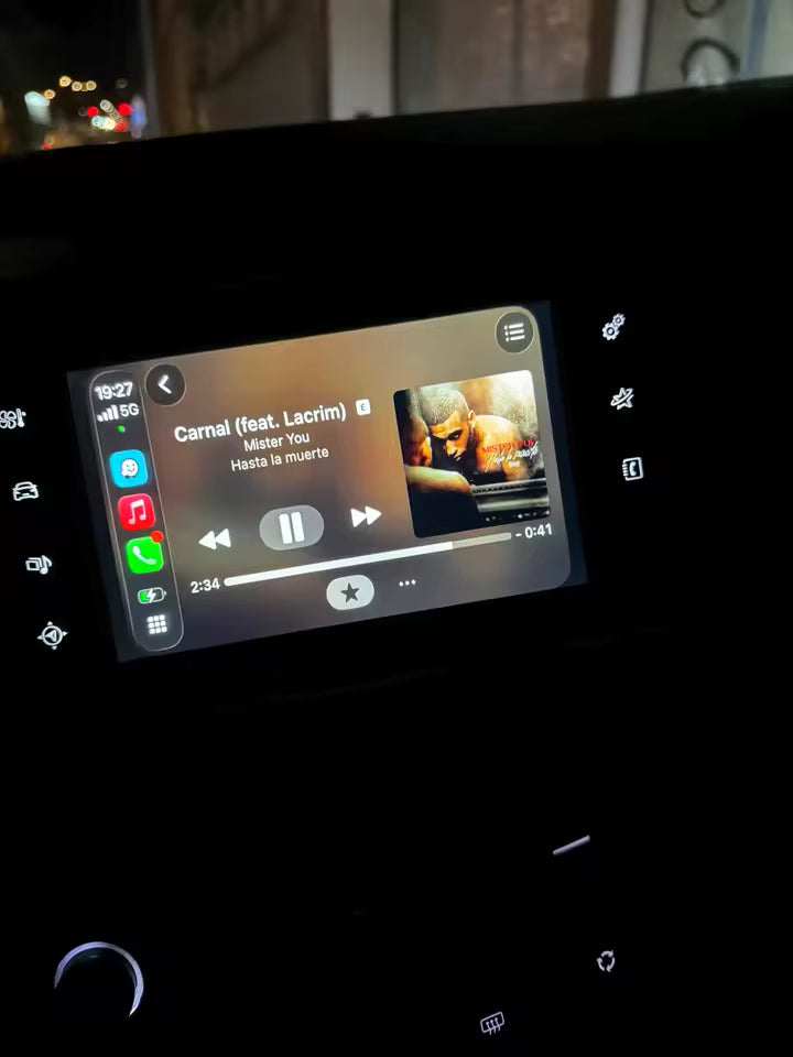 Carplay модул за Peugeot и Citroen със SMEG медия - клиент