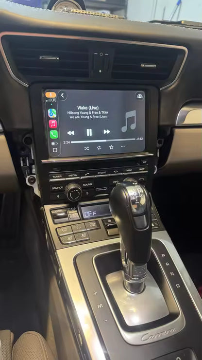 Висококачествен CarPlay и Android Auto модул за Porsche Cayenne, Macan и други с PCM 3.1 медия - примерна снимка