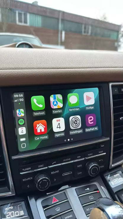 Висококачествен CarPlay и Android Auto модул за Porsche Cayenne, Macan и други с PCM 3.1 медия - примерна снимка
