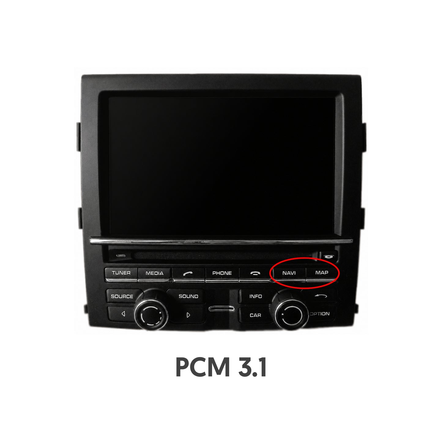 Висококачествен CarPlay и Android Auto модул за Porsche Cayenne, Macan и други с PCM 3.1 медия - примерна медия