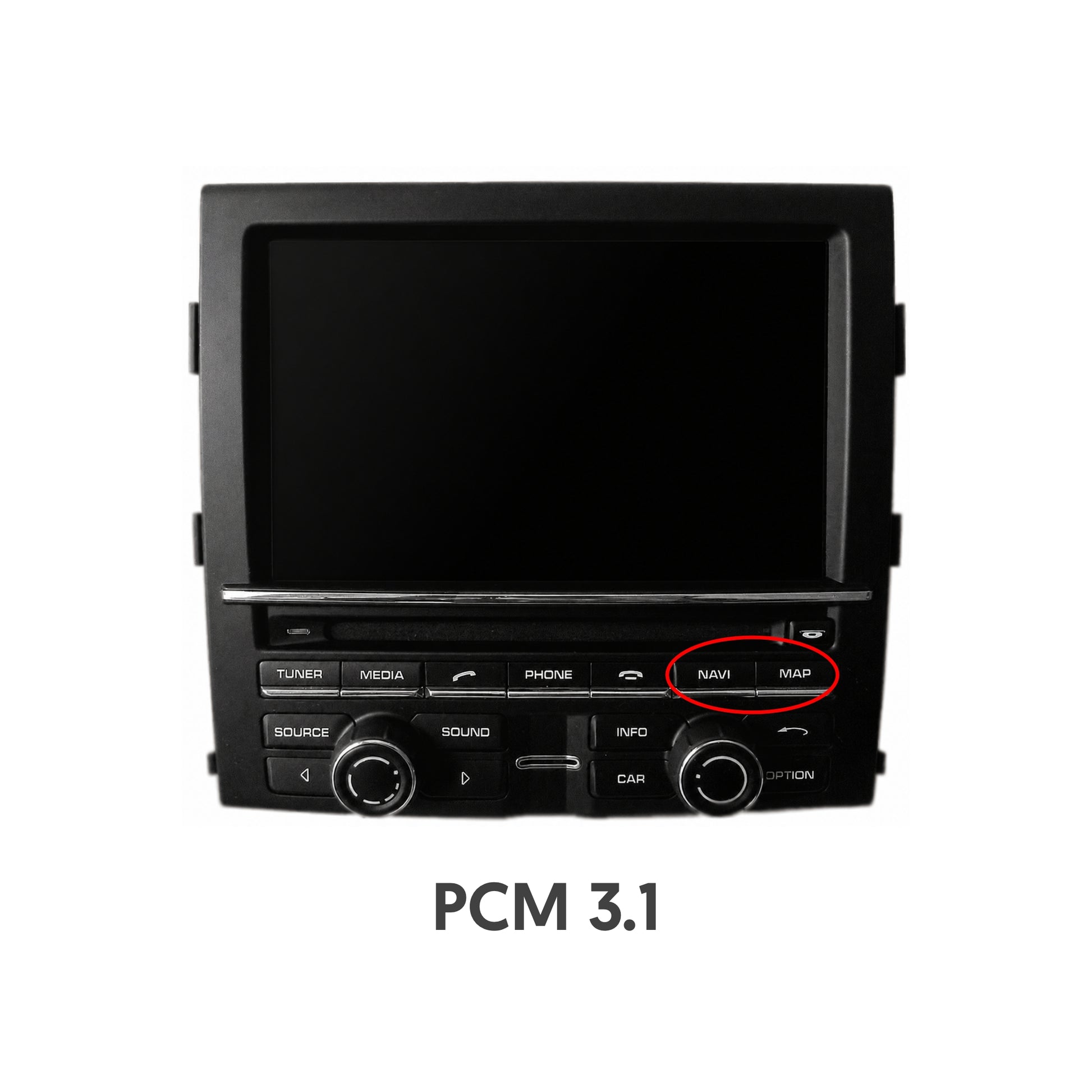 Висококачествен CarPlay и Android Auto модул за Porsche Cayenne, Macan и други с PCM 3.1 медия - примерна медия