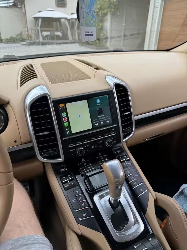 Висококачествен CarPlay и Android Auto модул за Porsche Cayenne, Macan и други с PCM 3.1 медия - примерна снимка