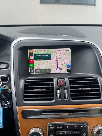 Висококачествен CarPlay модул за Volvo  S60, S80, V40, V60 и XC60 със Sensus Connect 7" - клиент