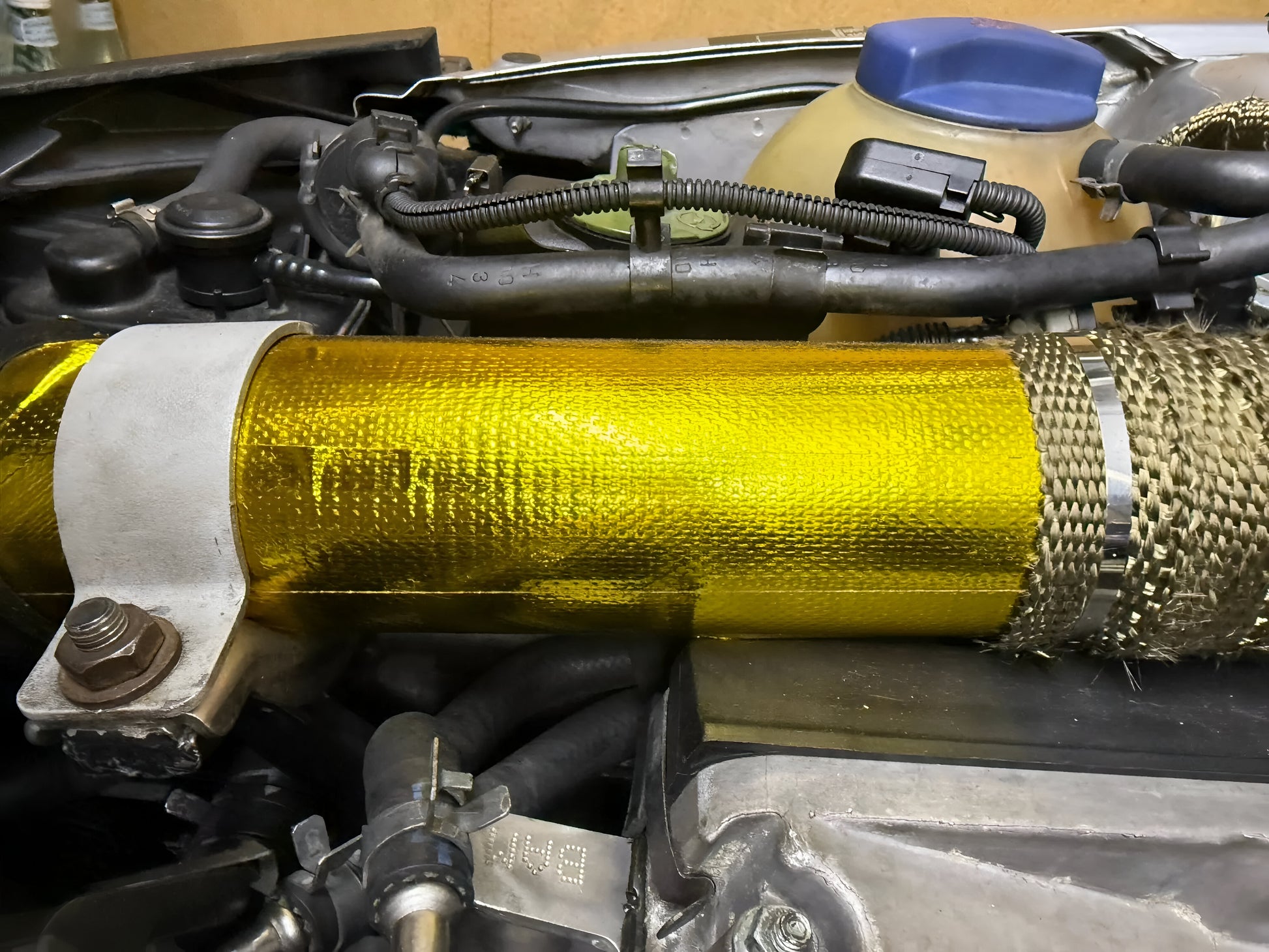 Лепяща термоизолираща лента за интейк и генерация - пример