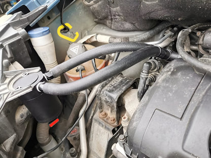 Висококачествен универсален маслен уловител (Catch Can) - монтаж от клиент